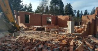 Демонтаж 1 этажного дома Котлас, цена от 1606 руб.